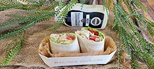 Wrap poulet pita