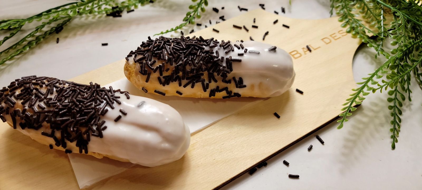 Éclair à la vanille 