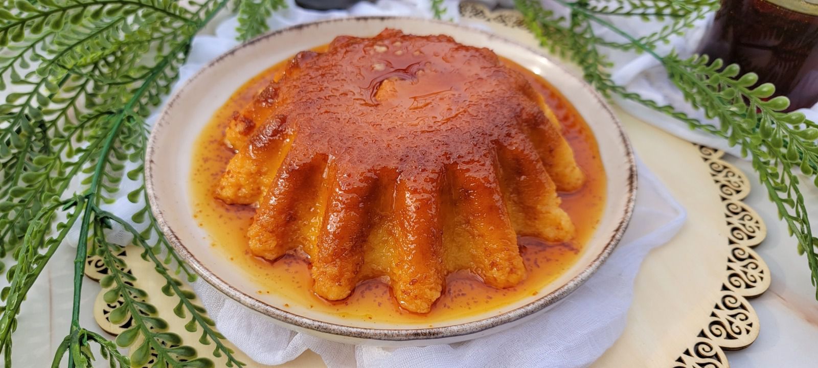 Gâteau de semoule au Cookéo