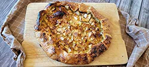 Tarte feuilletée aux pommes façon rustique