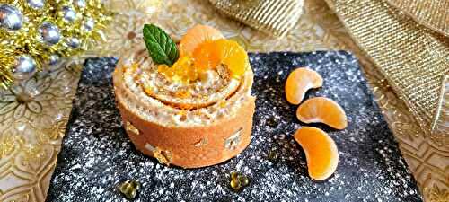 Roulé à la clémentine de Menton