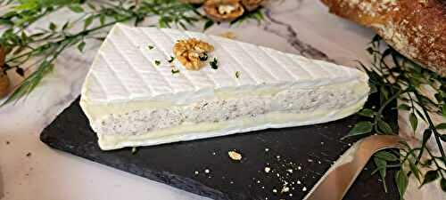 Brie farci aux noix