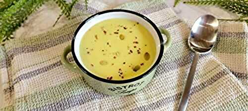 Crème de pommes de terre et courgettes