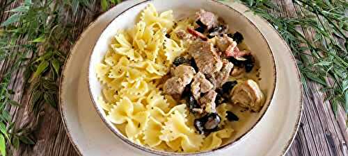 Sauté de porc à la normande au Cookéo