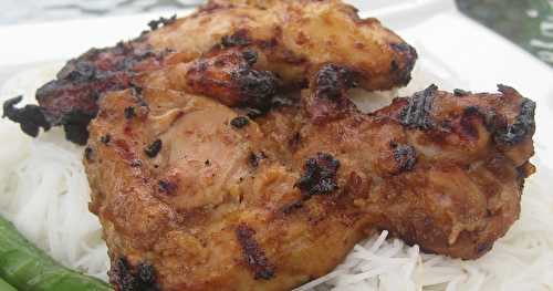 Escalopes de poulet asiatiques