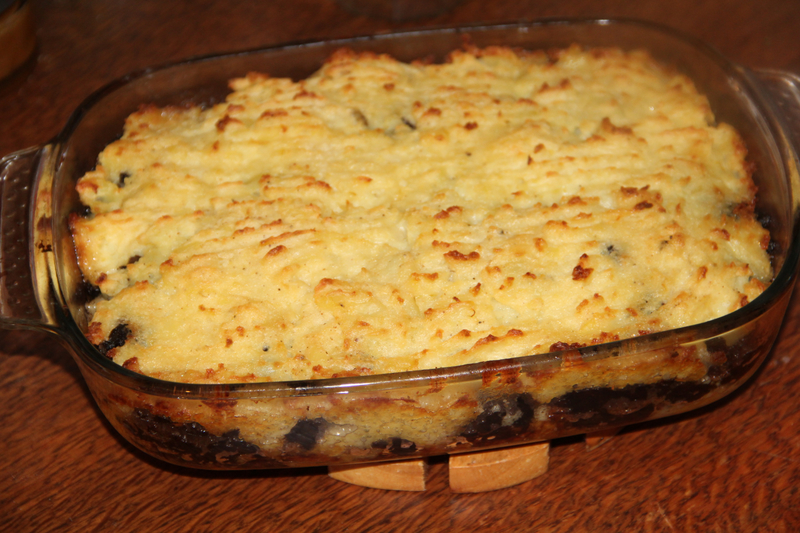 PARMENTIER DE BOUDIN NOIR AUX CHATAIGNES