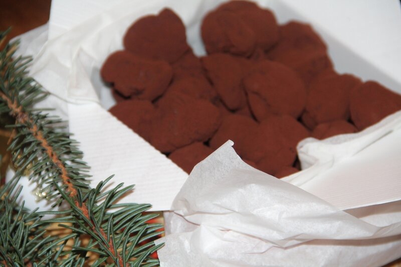 TRUFFES AU CHOCOLAT COMME MA MAMAN