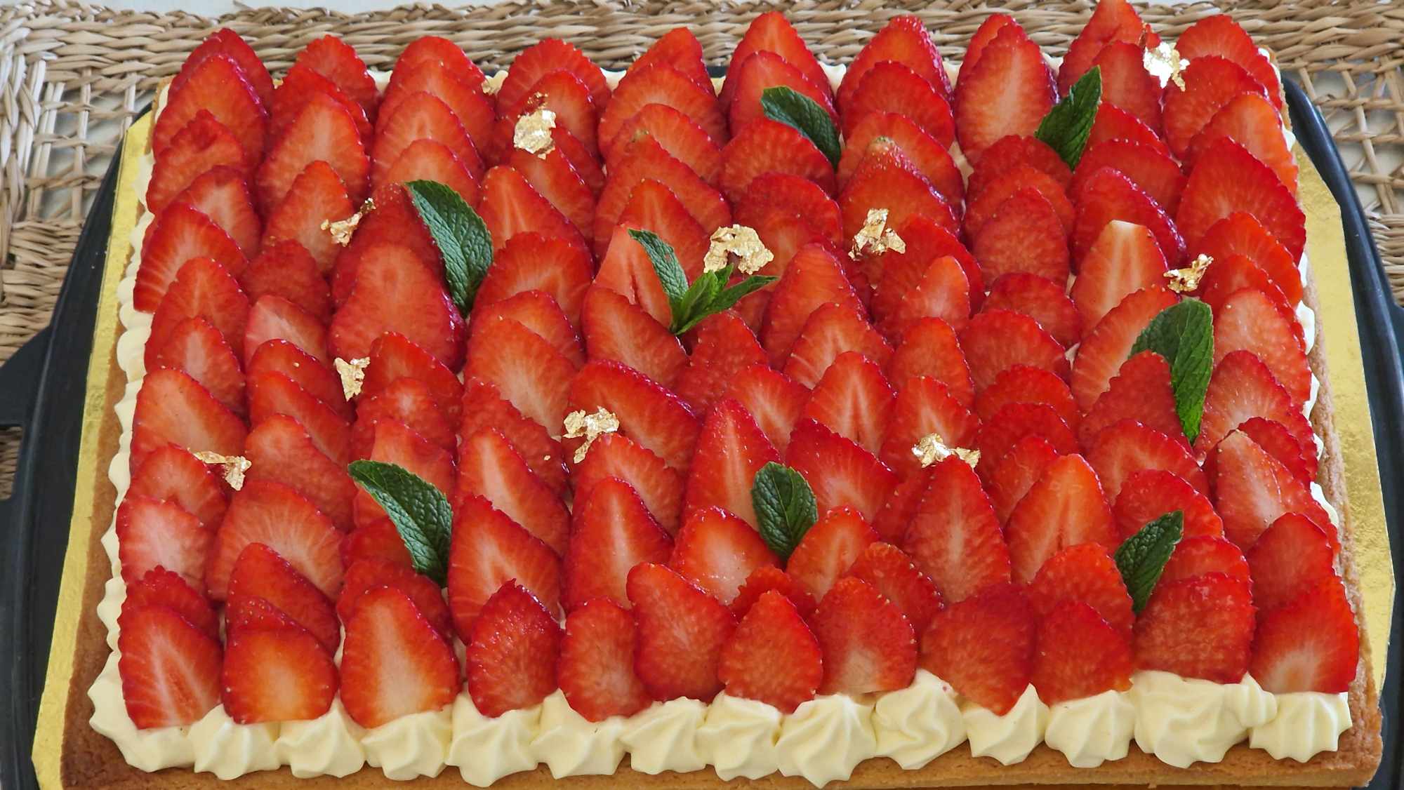 Tarte aux Fraises XXL