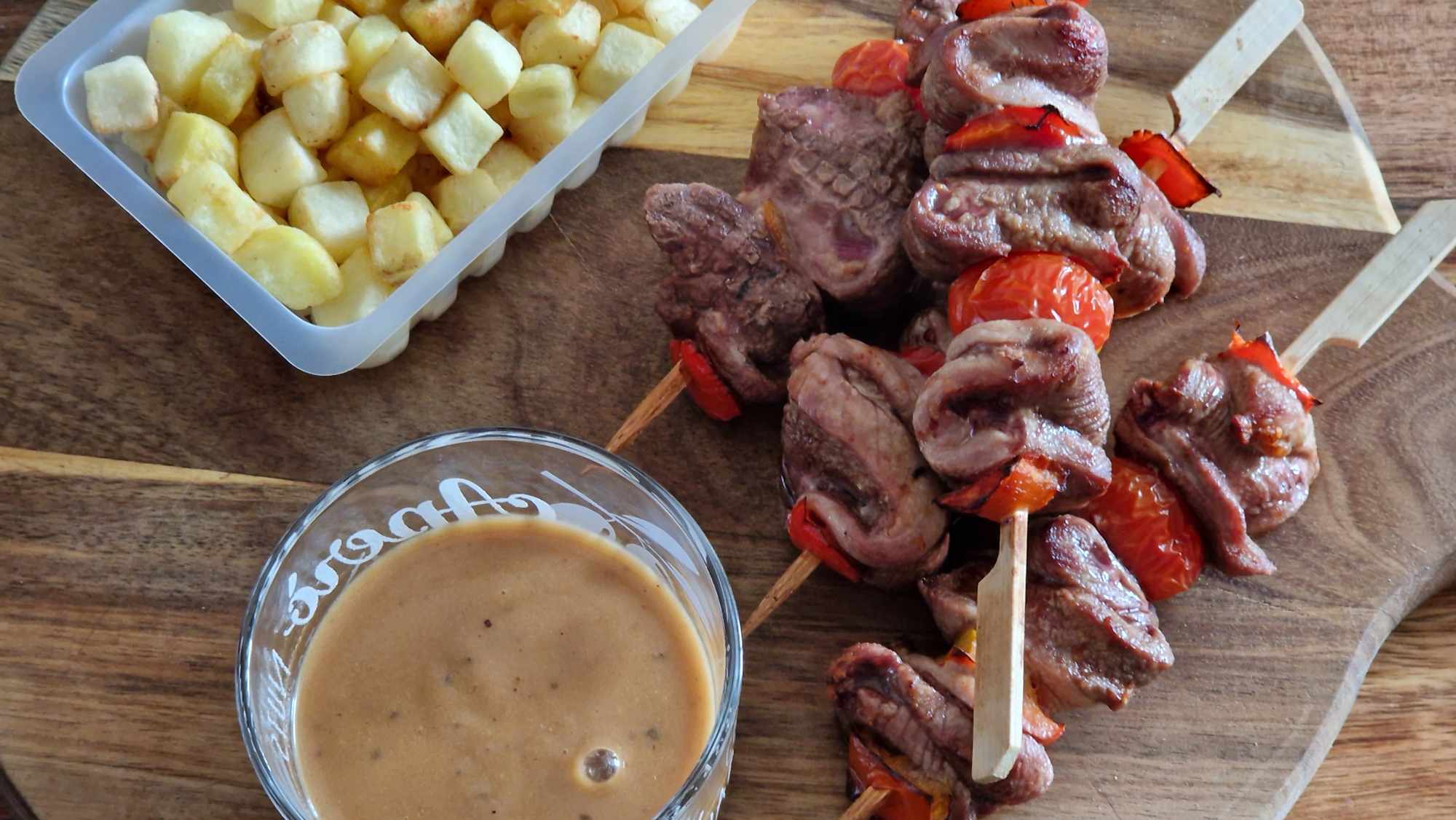 Brochettes de Filet de Canard