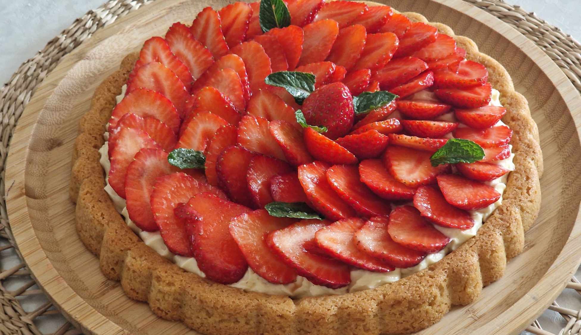 Tarte aux Fraises