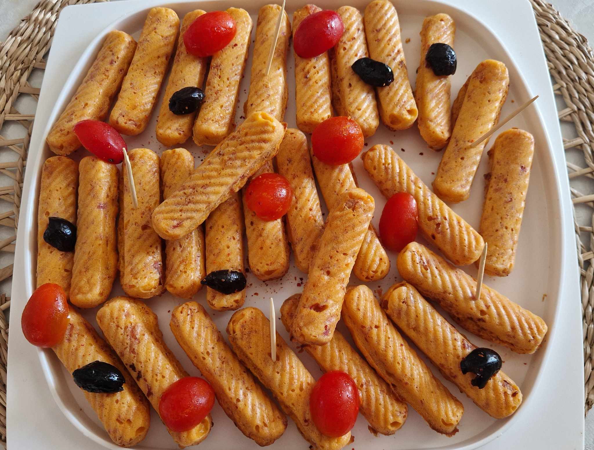 Madeleines Jambon Fumé Parmesan