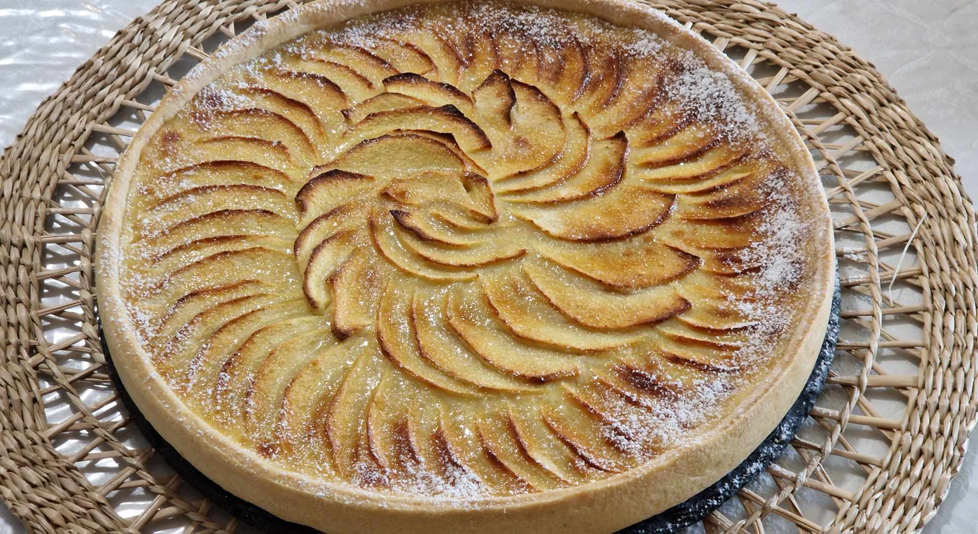 Tarte aux Pommes à l’Alsacienne