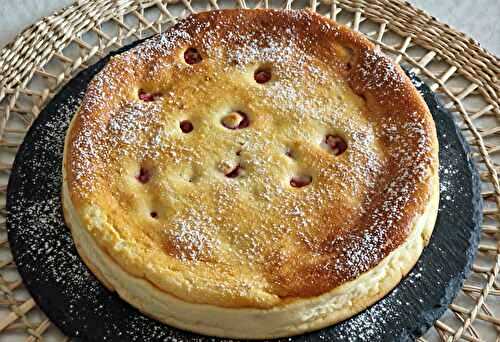 Gâteau Fromage Blanc Framboise