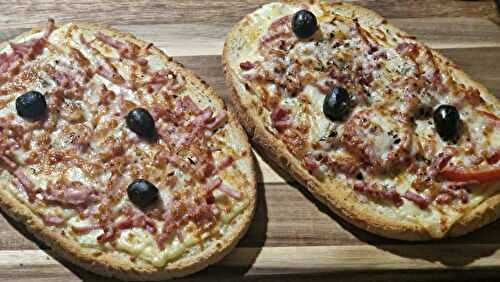 Tartines Gouda Jambon Bacon