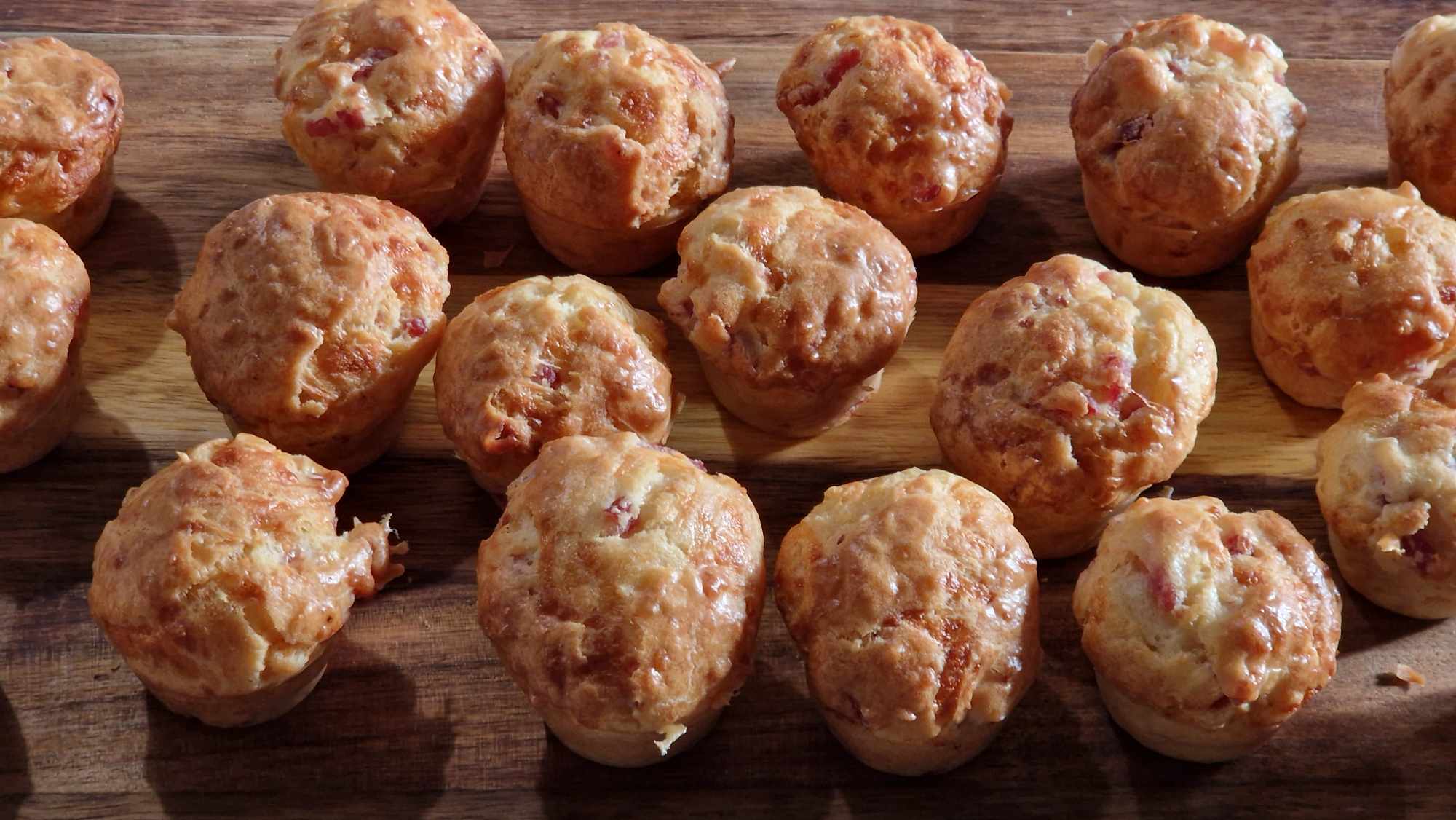 Muffins Bacon Fromage