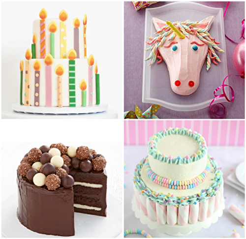 Fêtes | Party Printables: 30 Gâteaux d'anniversaire étonnants et DIY