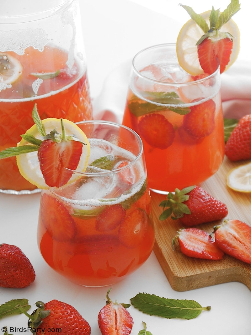 Limonade aux Fraises