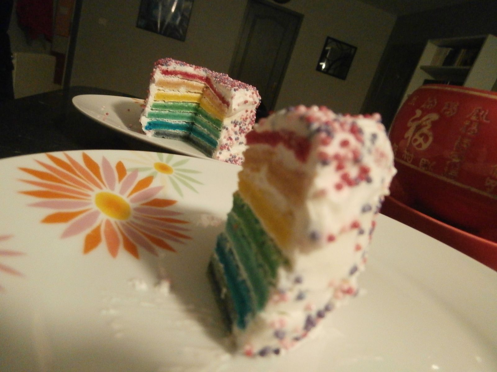 Gâteau Arc-en-ciel 