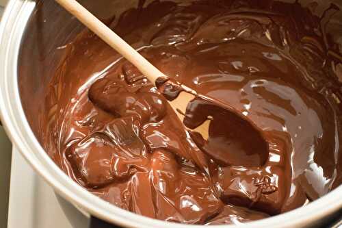 Recette Ganache chocolat noir