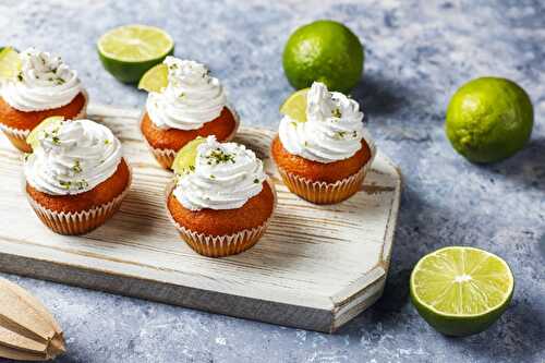 Recette Cupcakes au Mojito citron vert menthe et rhum facile à réaliser