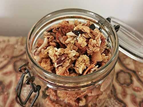 Granola sans gluten aux super-fruits