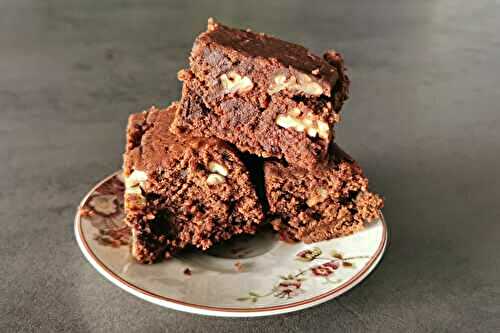 Brownie végétal gourmand sans gluten