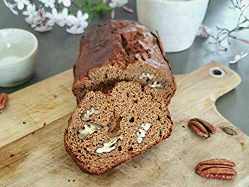 Banana bread sans gluten ni produit laitier