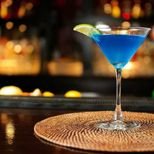 Comment faire le cocktail Blue Lady