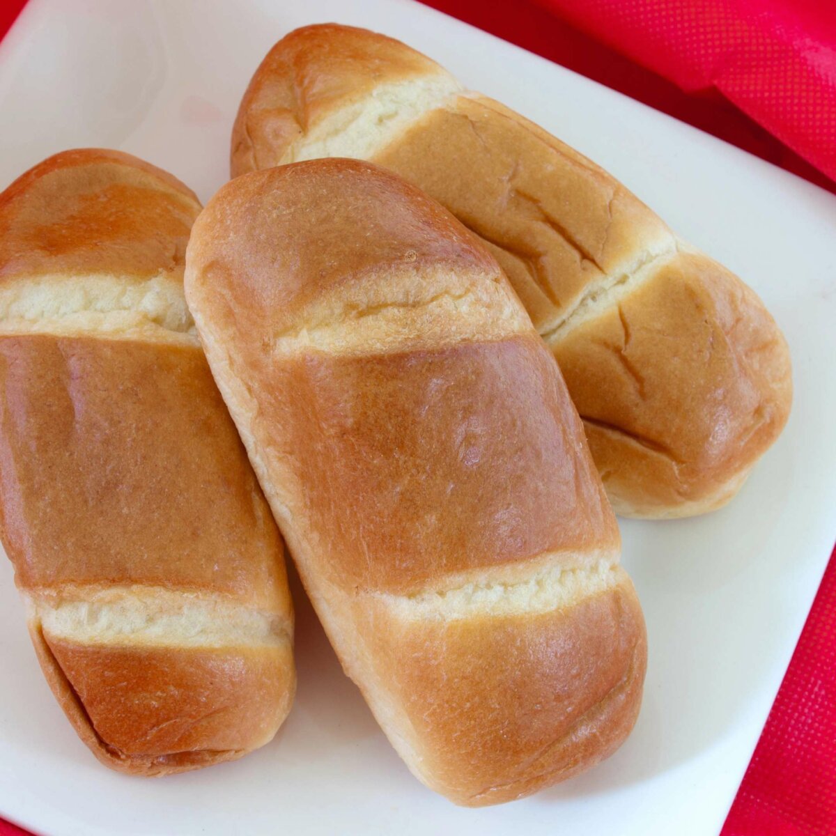 Pain au lait dans la friteuse à air