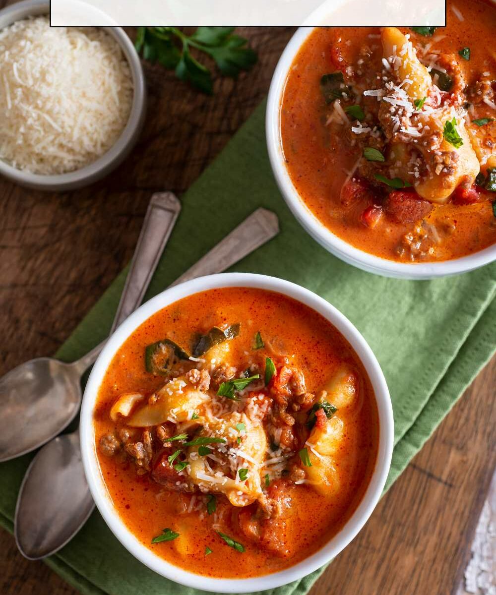 Une Soupe aux Tortellini et Légumes revisitée avec une touche exotique