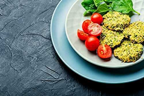 Croquettes de courgettes diététiques au four