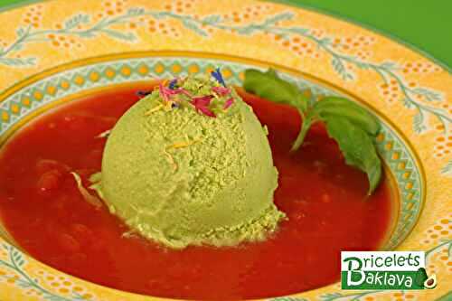 Glace (anti-canicule) à l'avocat