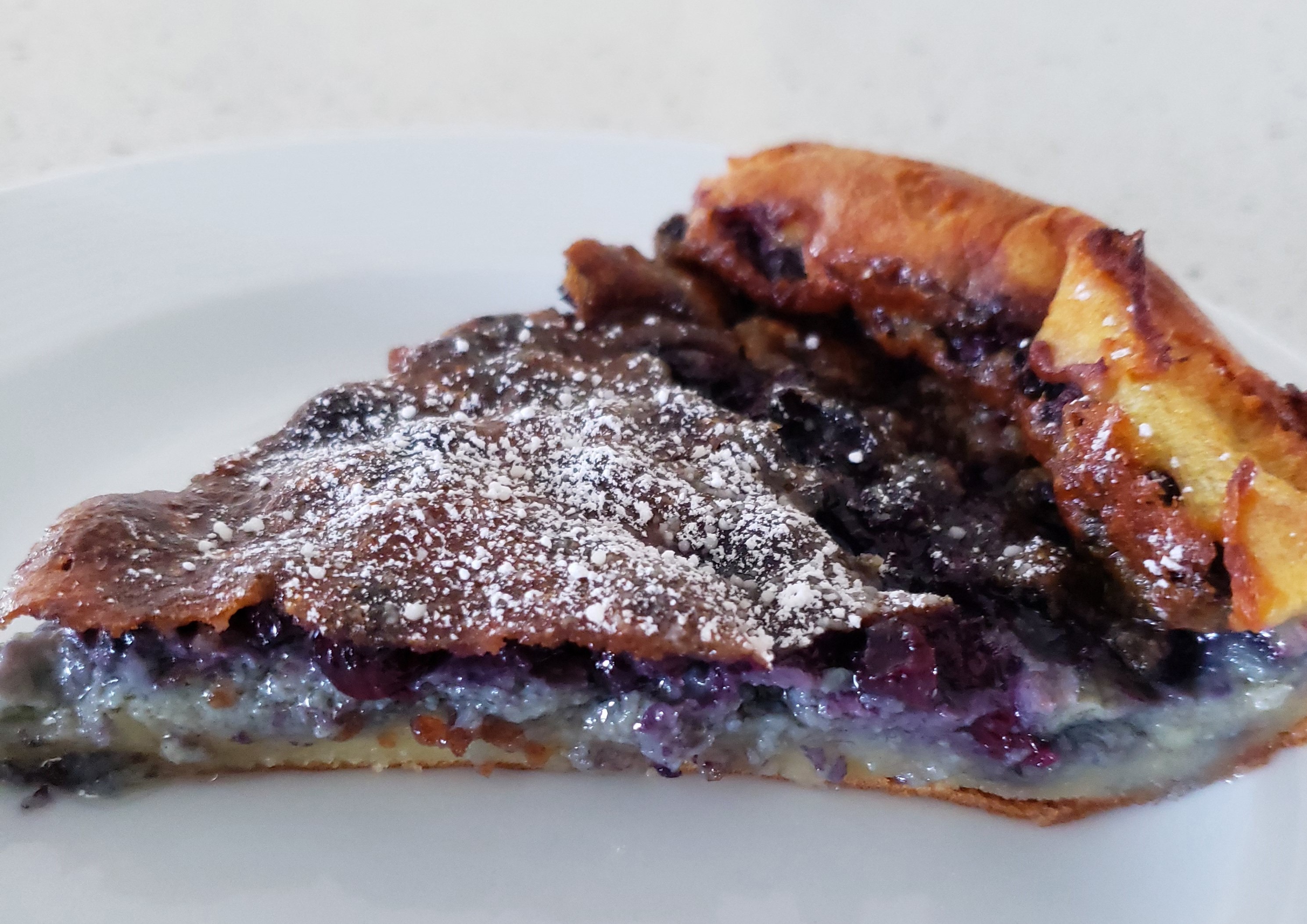 Clafoutis aux bleuets