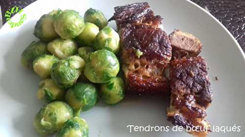 Tendrons de boeuf laqués