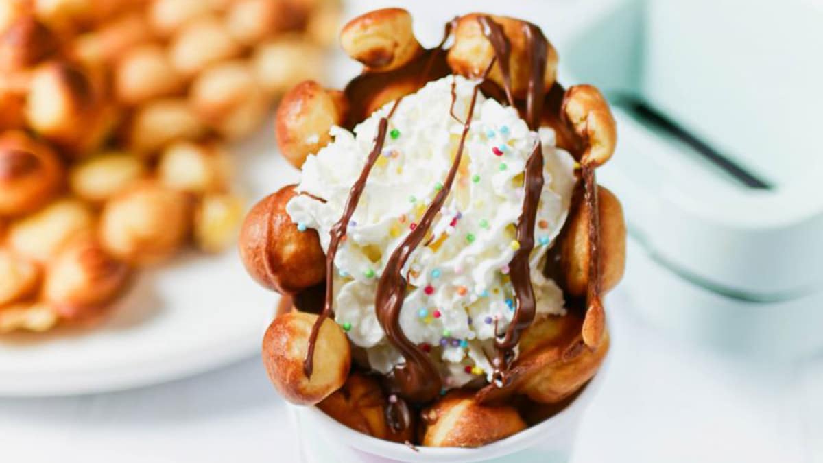 La recette Bubble Waffle !