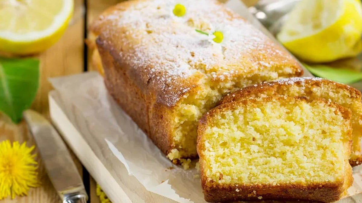 Le savoureux cake au citron de Pierre Hermé 😊