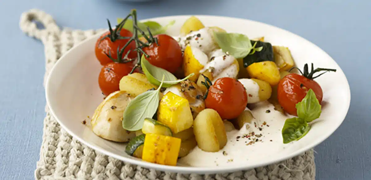 Gnocchis de Courgettes au Fromage de Chèvre