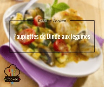 Paupiettes de dinde accompagnées de légumes savoureux