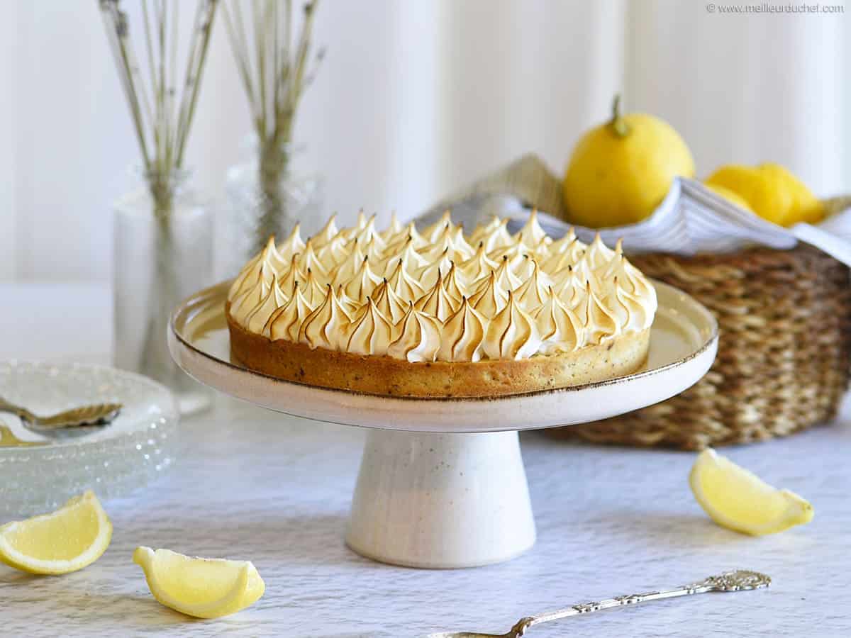 Tarte au citron meringuée : acidulée et sucrée, un mariage parfait