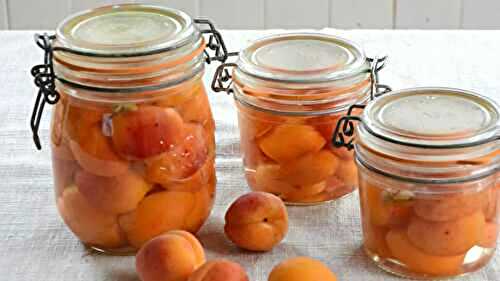 Préparez vos propres abricots au sirop fait maison