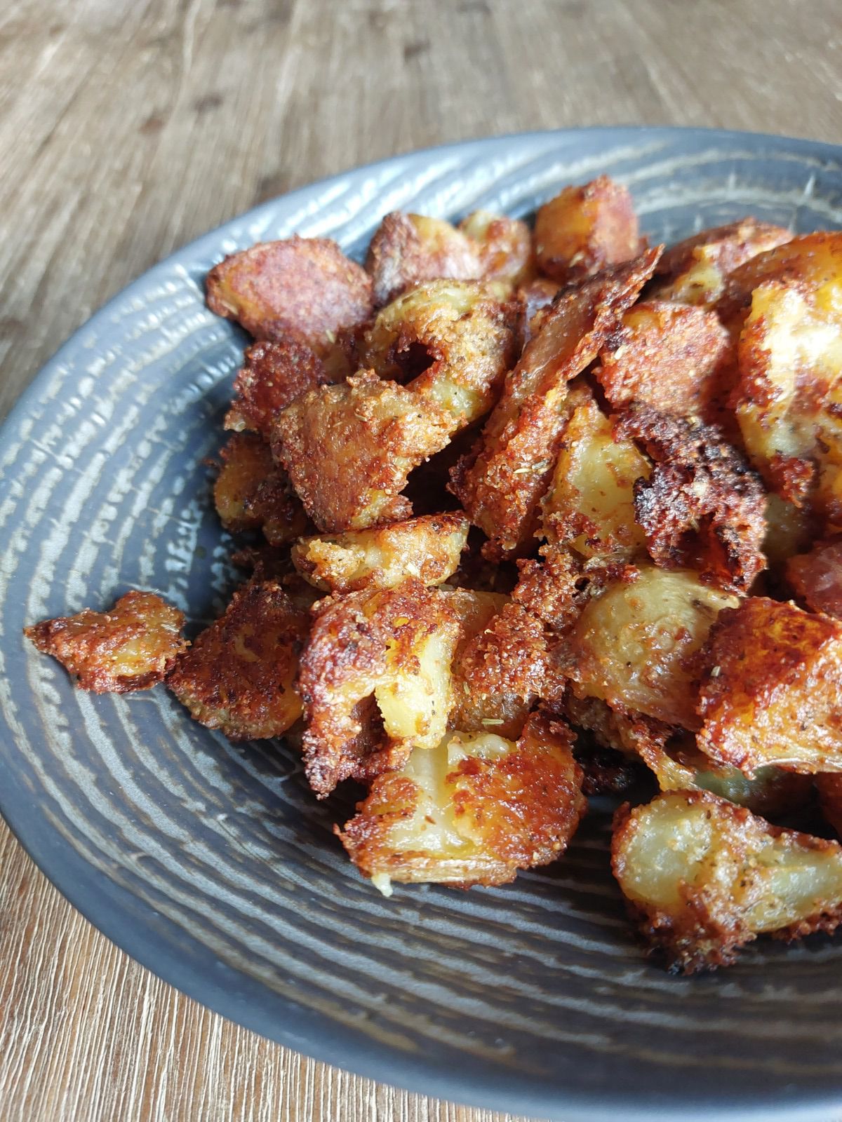 Pommes de terre croustillantes ail/paprika/parmesan