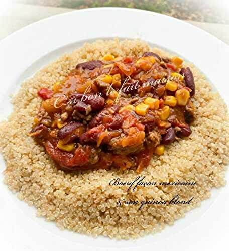 Boeuf façon méxicaine