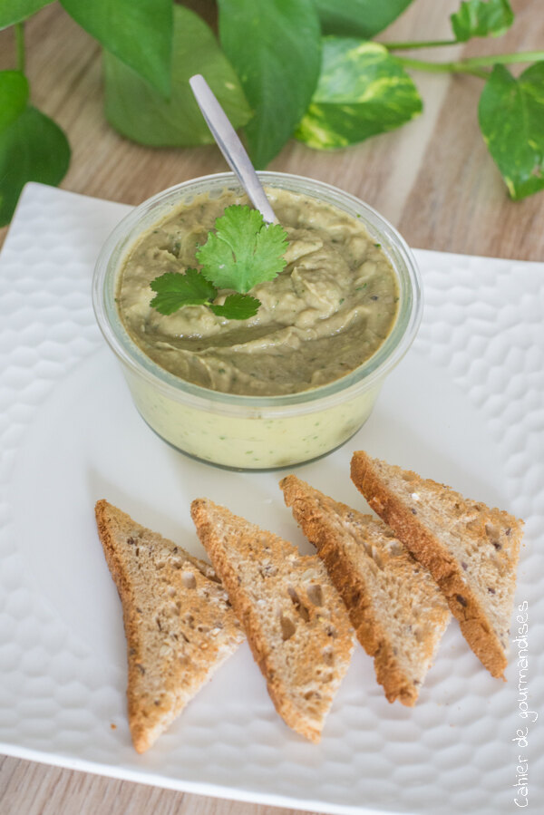 Tartinade onctueuse à l'avocat