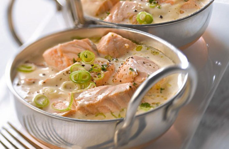 Blanquette de saumon Voici une recette pour en réussir une à coup sûr