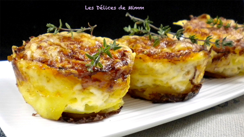 Petits gratins de pommes de terre