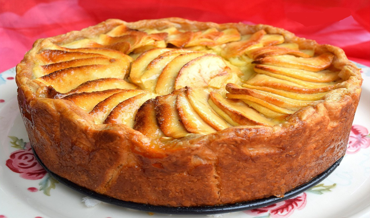 Tarte aux pommes comme chez grand-mère