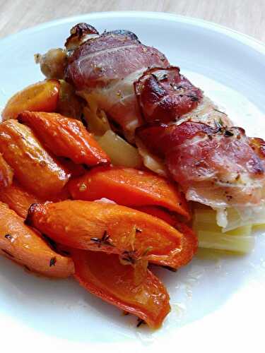 Blanc de poulet aux carottes façon Jamie Oliver