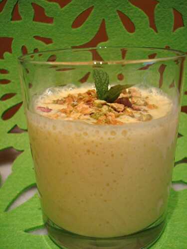 Lassi à la mangue (Inde)