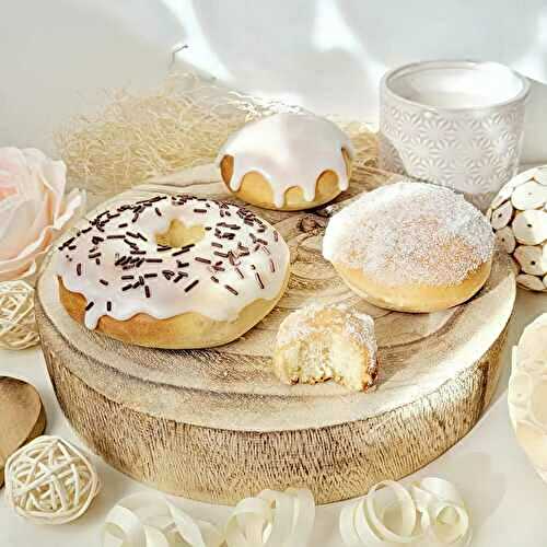 ...Délicieux beignets de carnaval avec cuisson au four et glaçage façon donuts ou simplement au sucre...(Cathytutu)