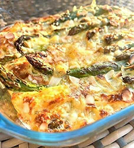 Frittata aux Asperges Vertes (Ig Bas)
